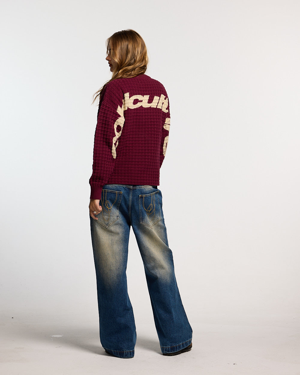 WIBBLE SCRIPT V3 PANTS BLUE