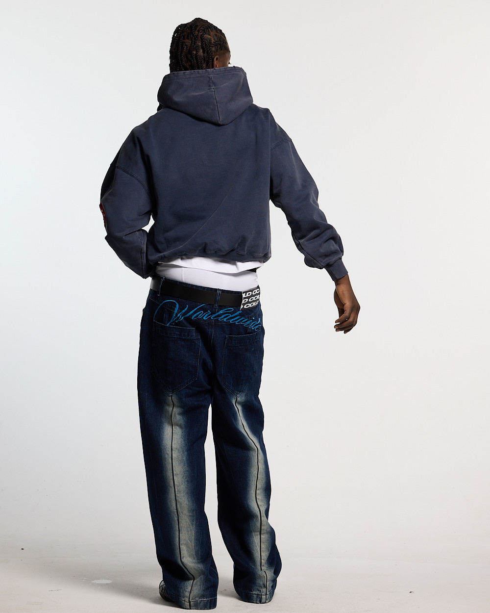 WALKER HOODIE DARK BLUE