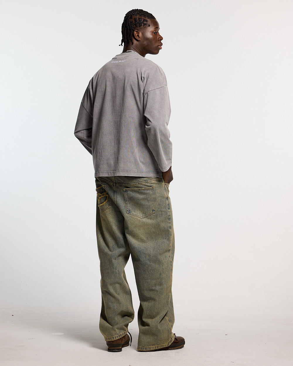 WALKER LONGSLEEVE LIGHT GREY