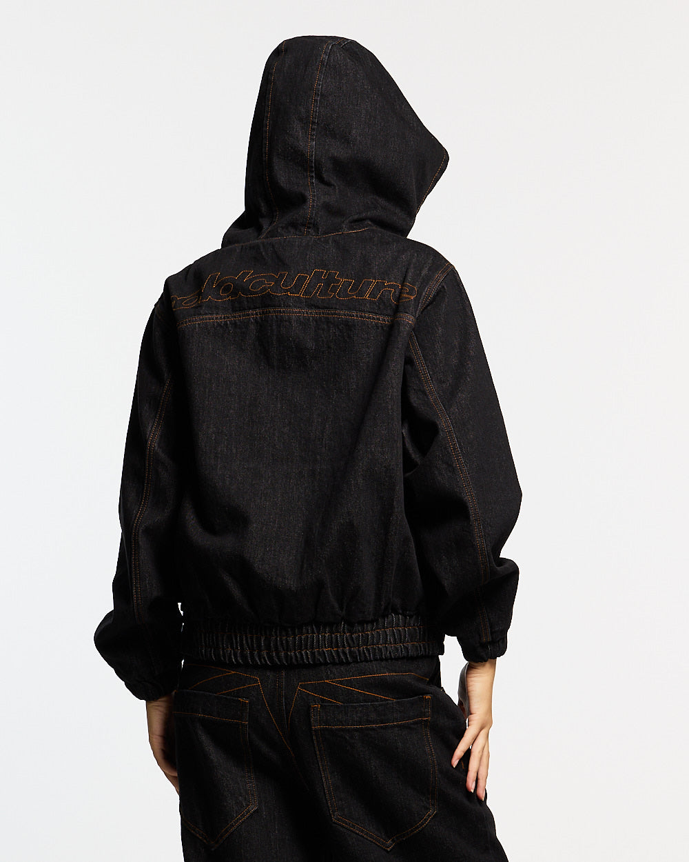 TOP BOY JACKET BLACK DENIM