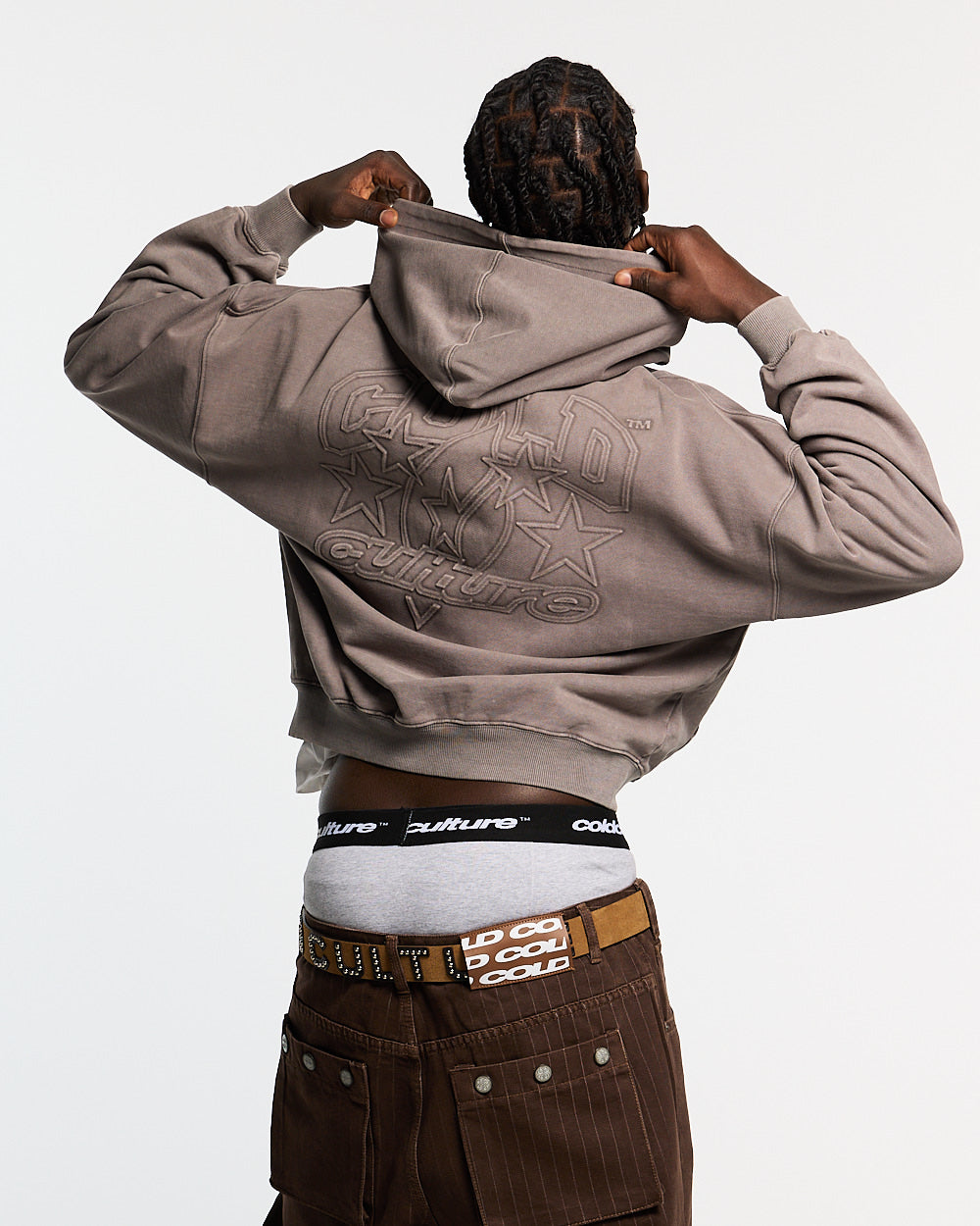 FROM COLD TO THE STARS HOODIE GREY