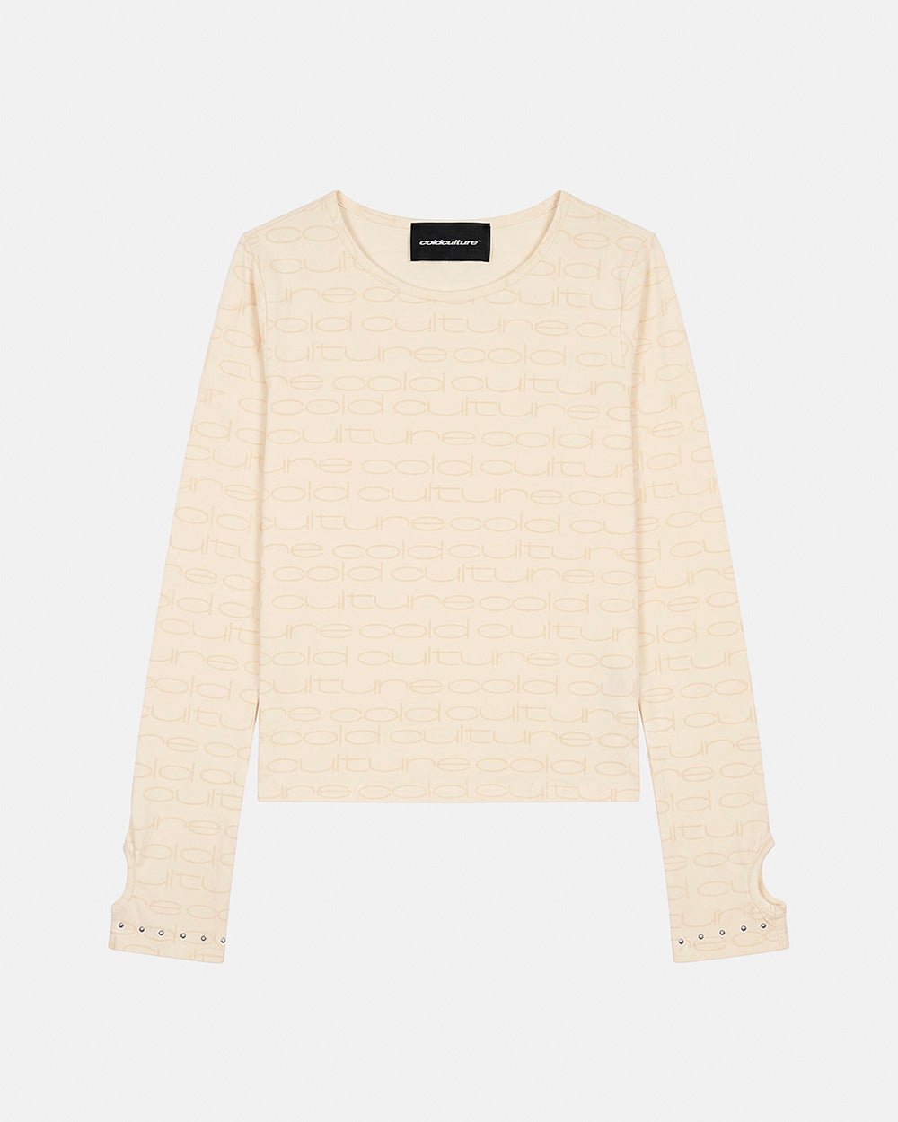 LOOPED LONGSLEEVE WOMAN YELLOW - Cold Culture