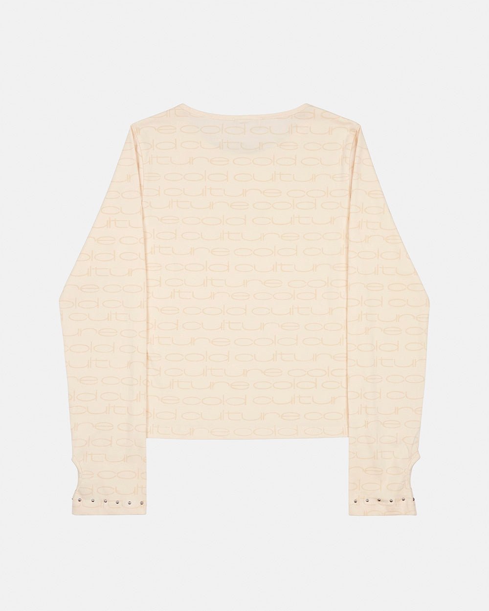 LOOPED LONGSLEEVE WOMAN YELLOW - Cold Culture