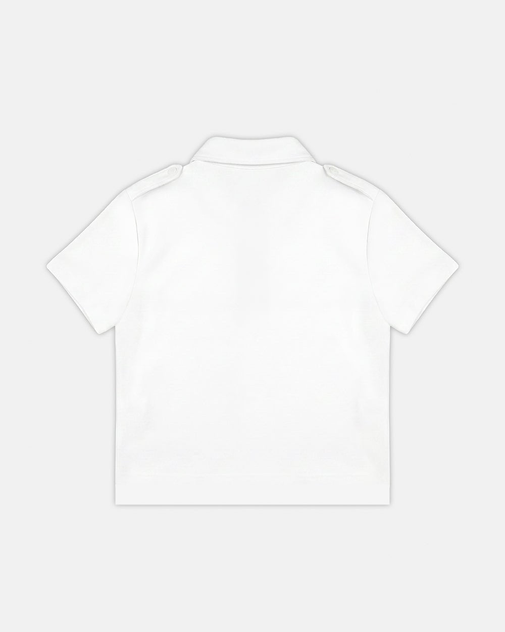 LOOPING POLO WHITE - Cold Culture