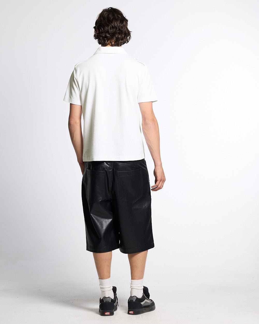 LOOPING POLO WHITE - Cold Culture