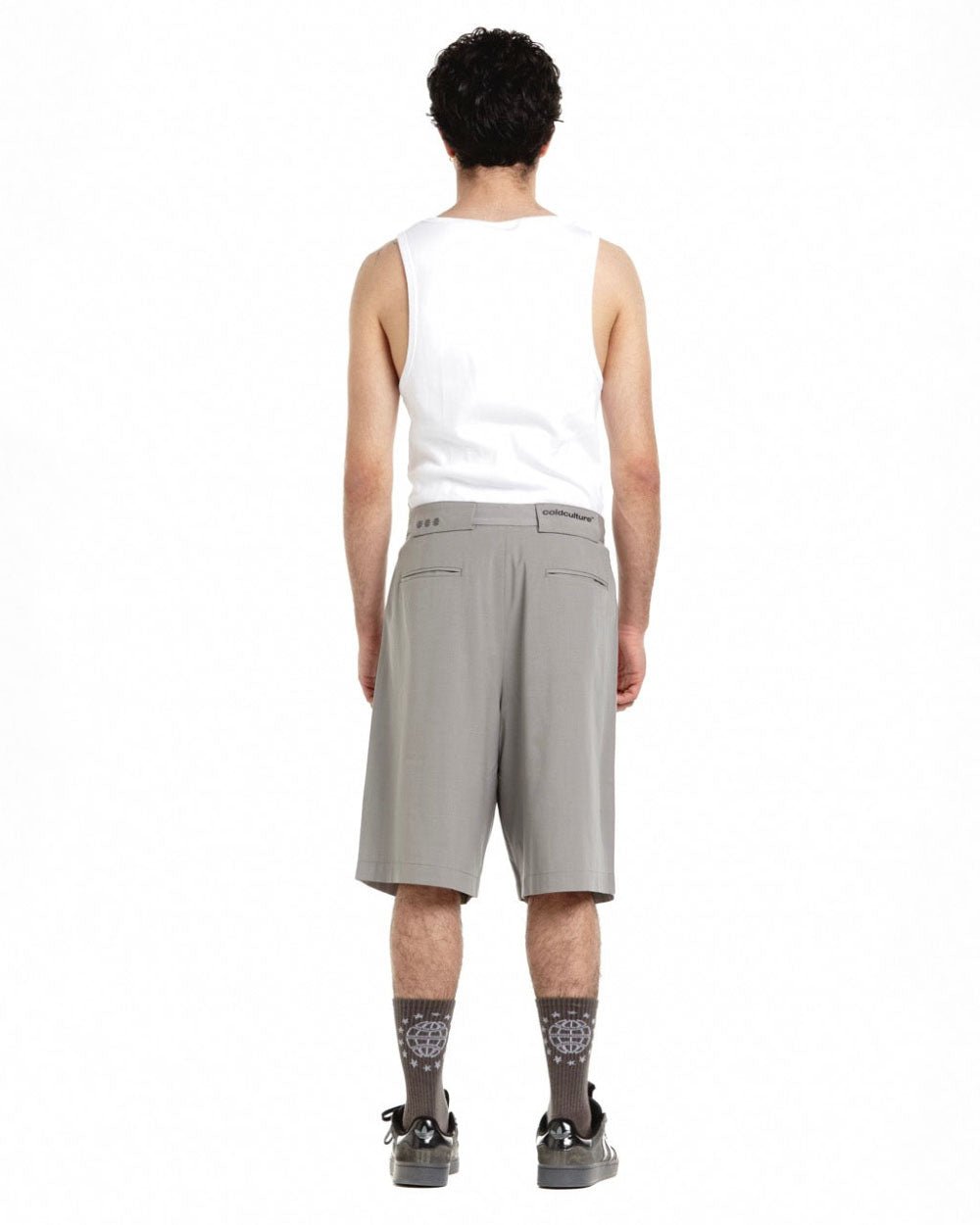 LORTUS WEDDING SHORTS DUST GREY - COLD CULTURE