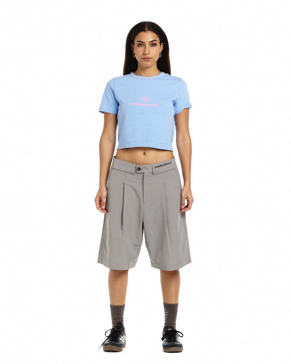 LORTUS WEDDING SHORTS DUST GREY - COLD CULTURE