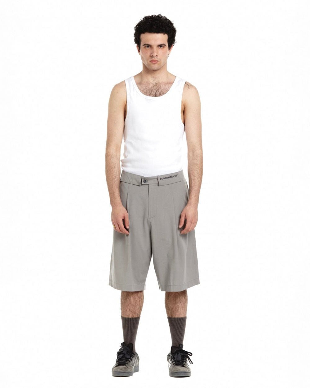 LORTUS WEDDING SHORTS DUST GREY - COLD CULTURE