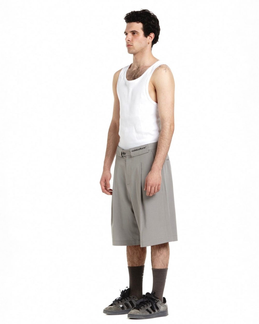 LORTUS WEDDING SHORTS DUST GREY - COLD CULTURE