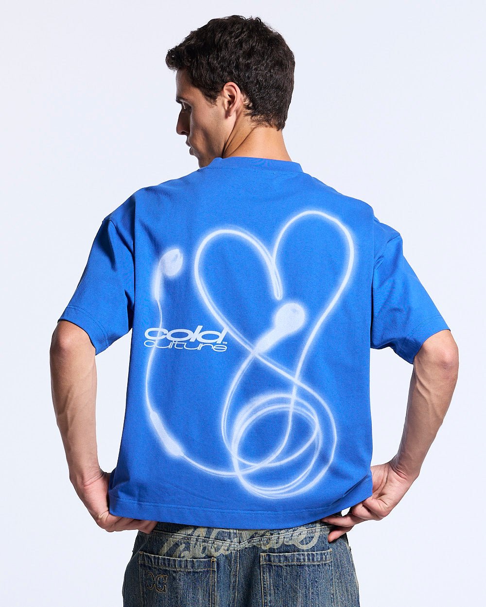 LOVEPODS TEE BLUE - Cold Culture