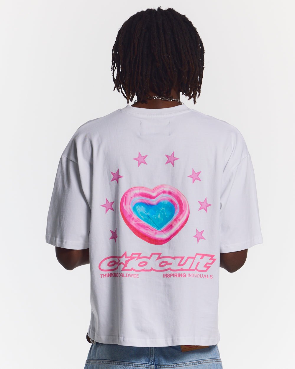 LOVERS POOL TEE WHITE - COLD CULTURE