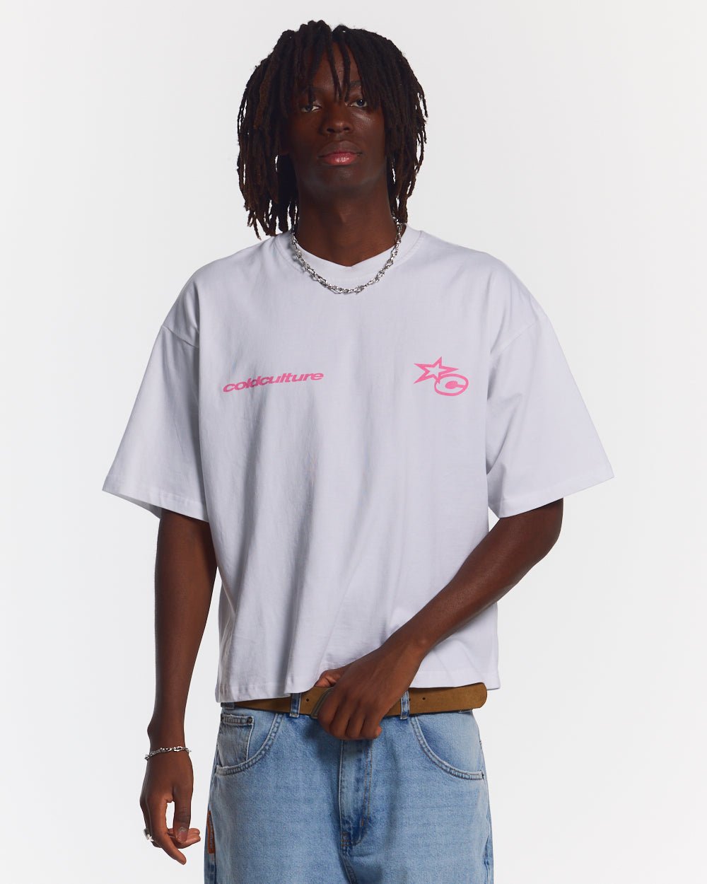 LOVERS POOL TEE WHITE - COLD CULTURE