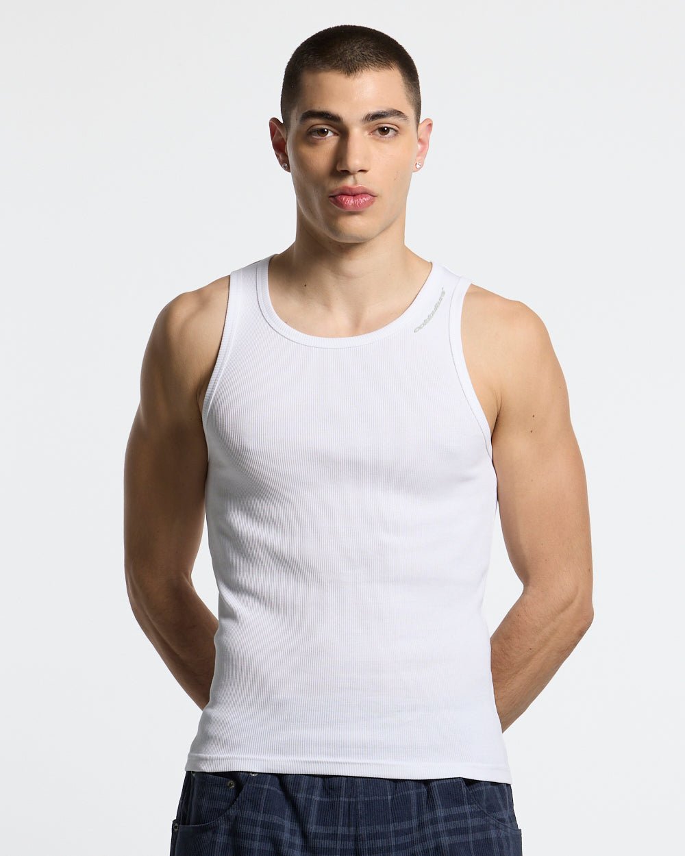 LOW KEY BASIC TANK TOP 2 PACK WHITE & BLACK - Cold Culture #man