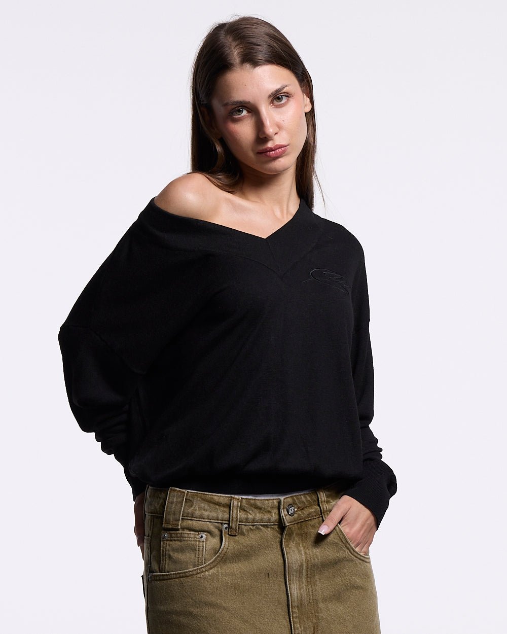 LULL KNIT WOMAN BLACK - Cold Culture