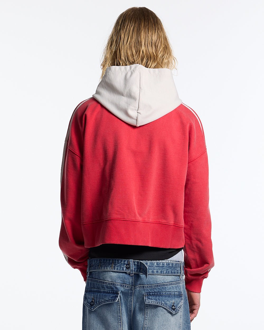 LUSH ZIP HOODIE RED - Cold Culture
