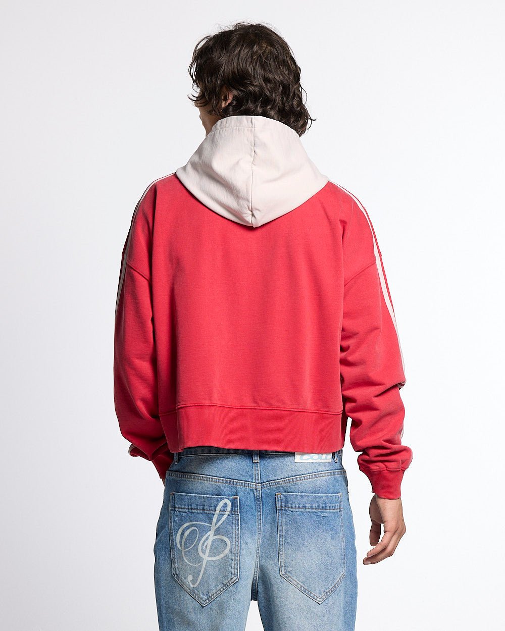 LUSH ZIP HOODIE RED - Cold Culture