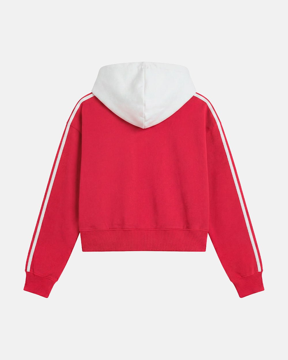 LUSH ZIP HOODIE RED - Cold Culture
