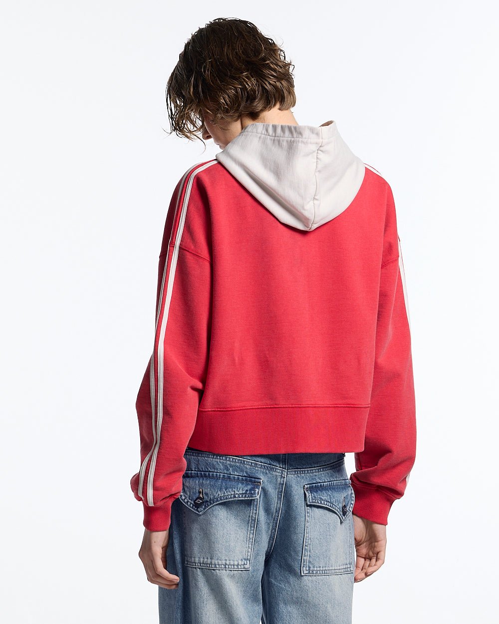 LUSH ZIP HOODIE RED - Cold Culture