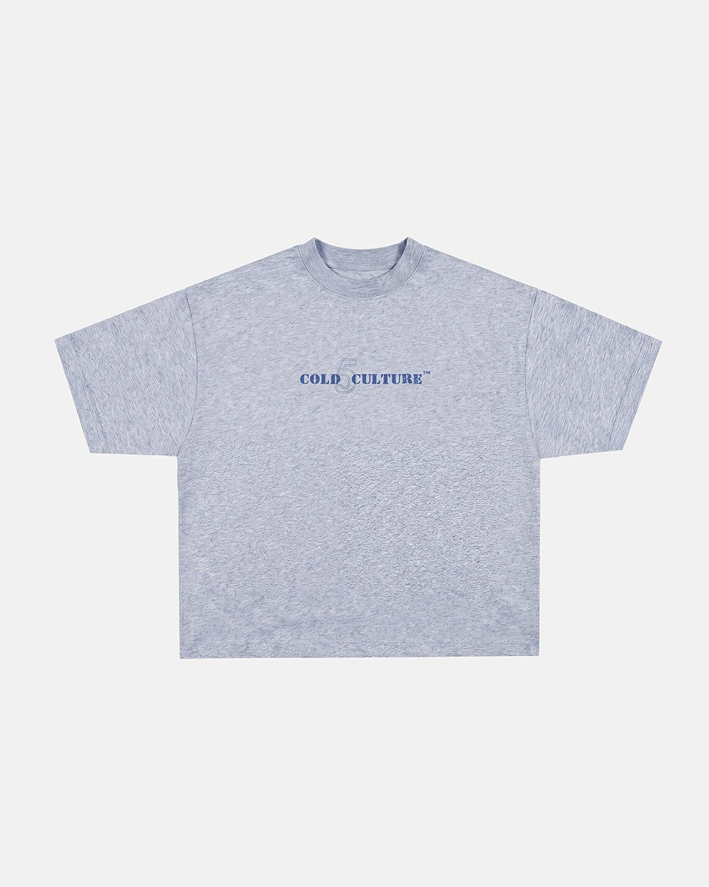 MARINE 55 TEE HEATHER GREY - Cold Culture