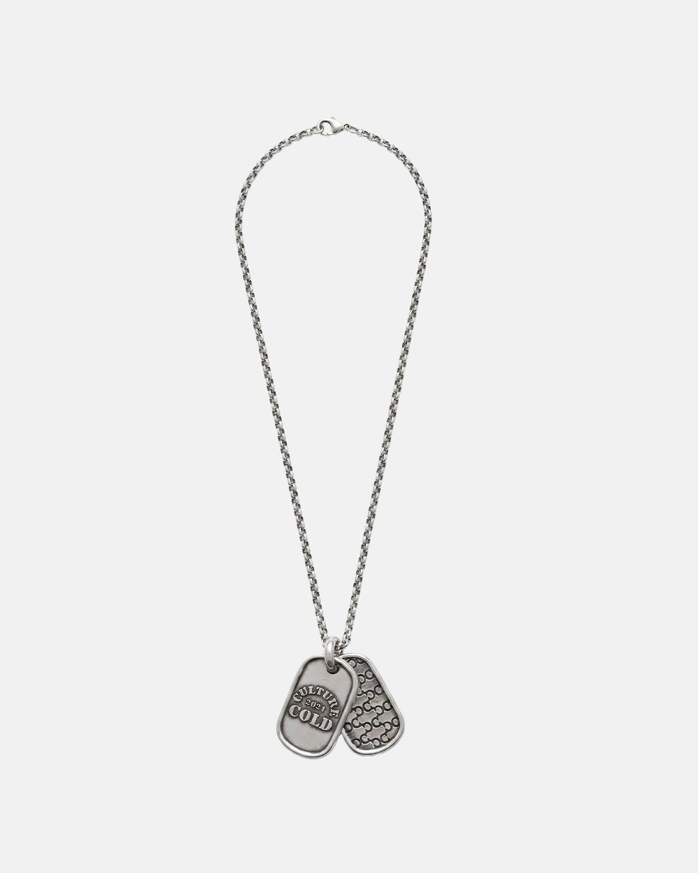 MARINE CHAINS PENDANT SILVER - Cold Culture