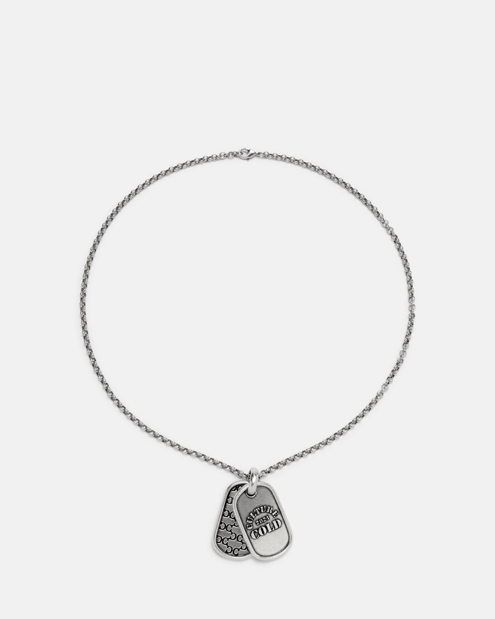 MARINE CHAINS PENDANT SILVER - Cold Culture