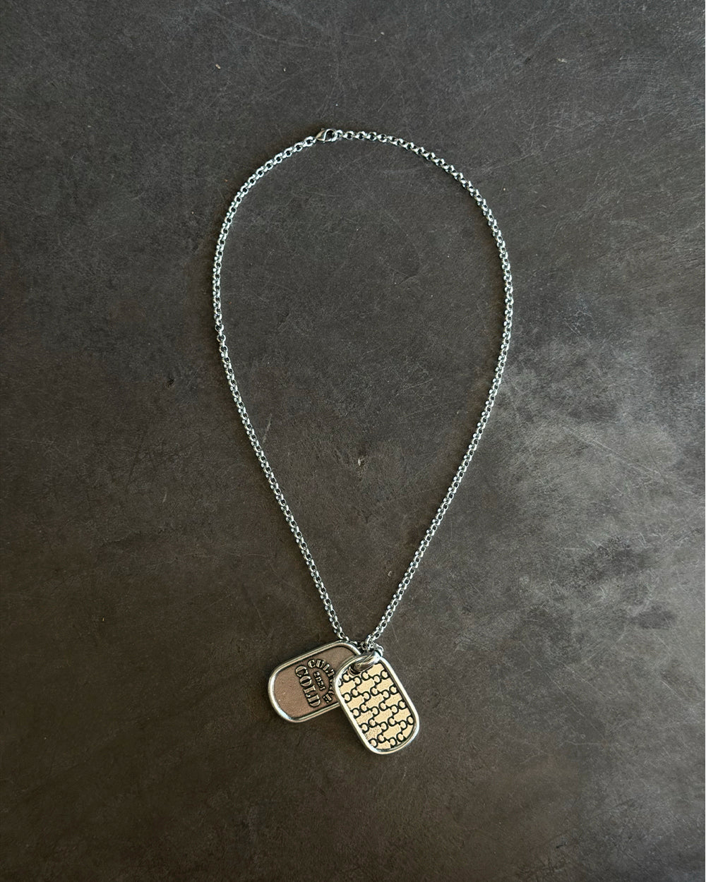 MARINE CHAINS PENDANT SILVER - Cold Culture