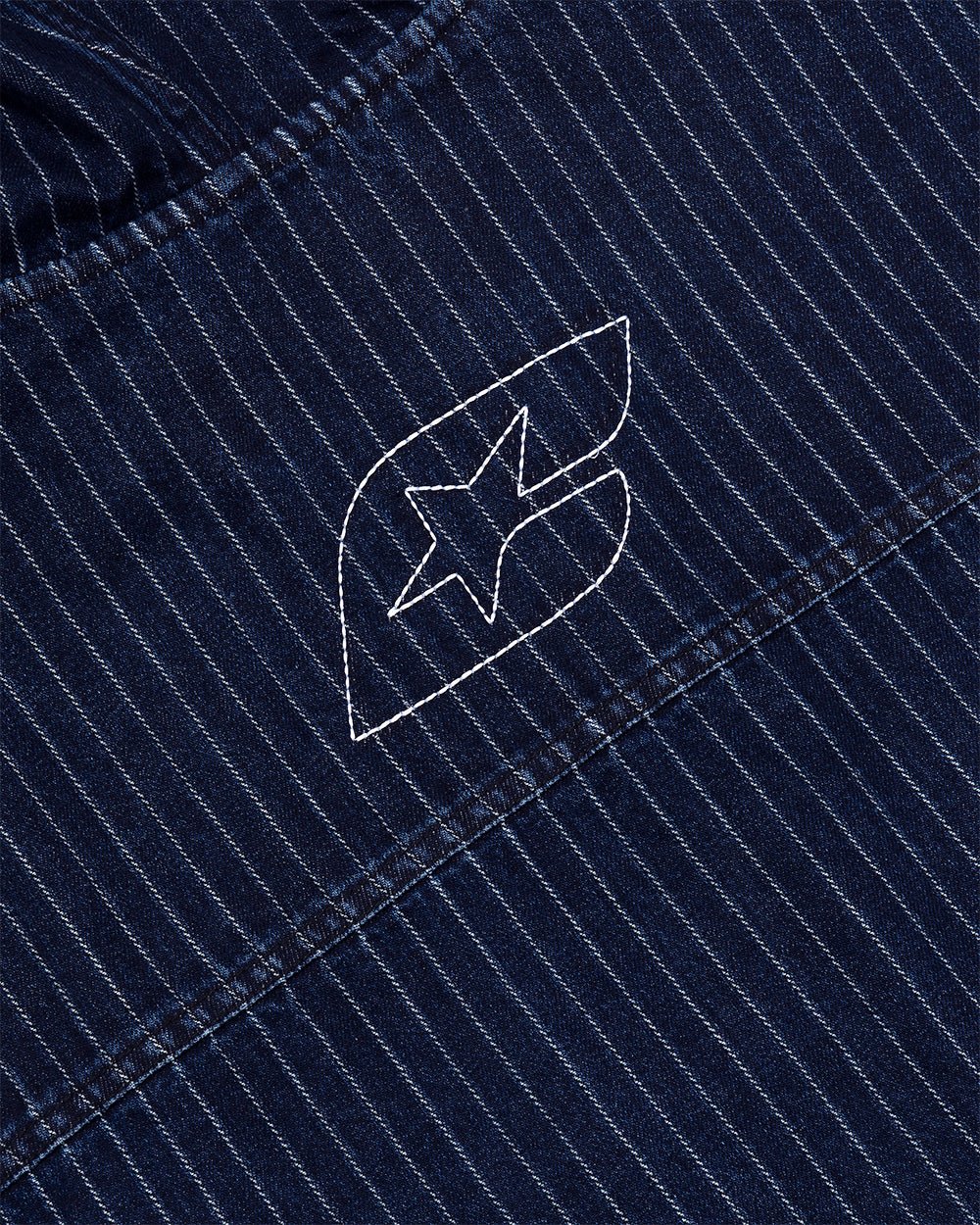 MEMPHIS HOODED SHIRT BLUE DENIM - Cold Culture