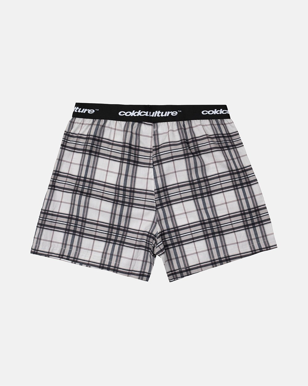 MIDNIGHT BOXERS PACK BLACK CHECKS - Cold Culture