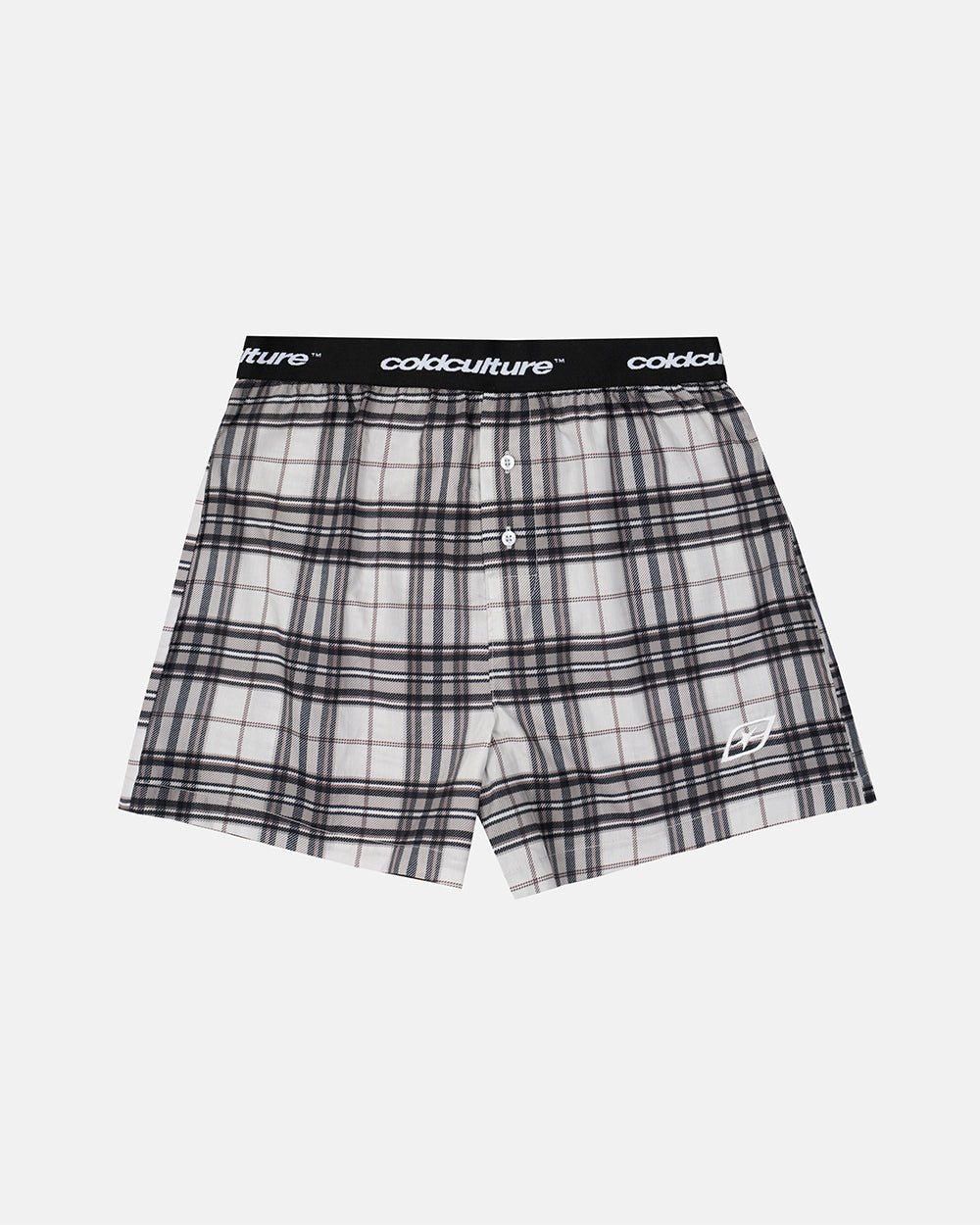 MIDNIGHT BOXERS PACK BLACK CHECKS - Cold Culture