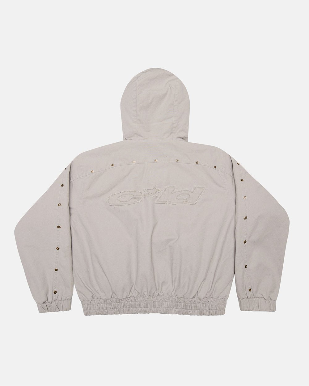 MIKE HOODED JACKET GREY - COLD CULTURE