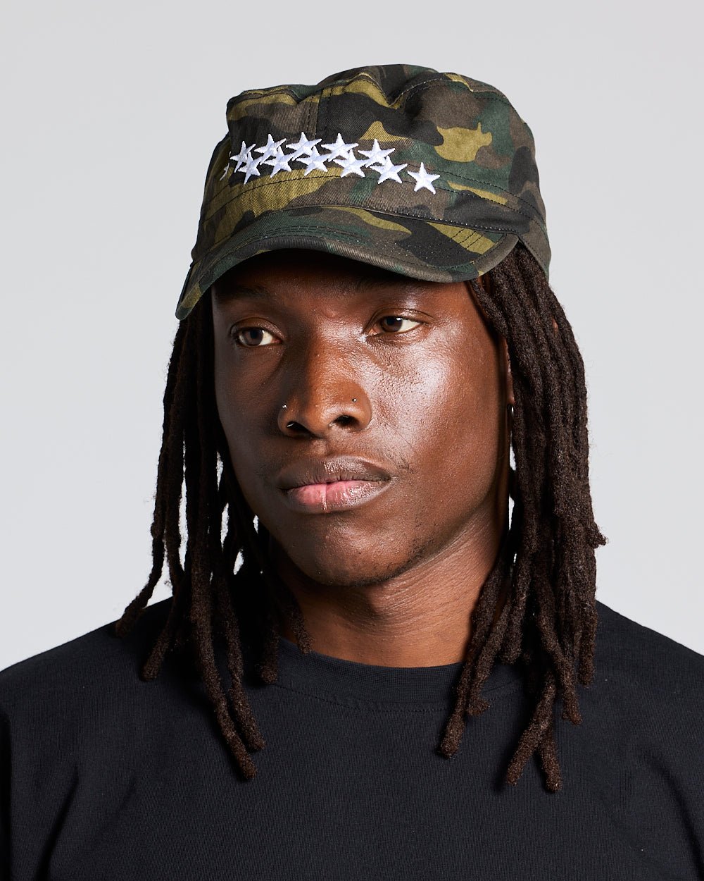 MILITARY CAP DARK CAMO - Cold Culture