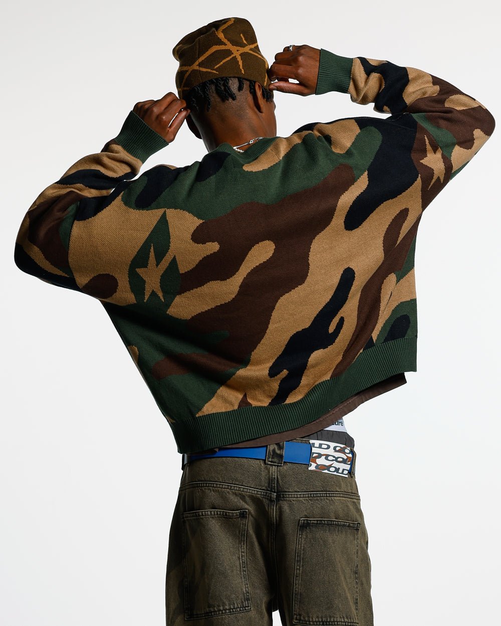 MILITARY KNIT GREEN CAMO - COLD CULTURE