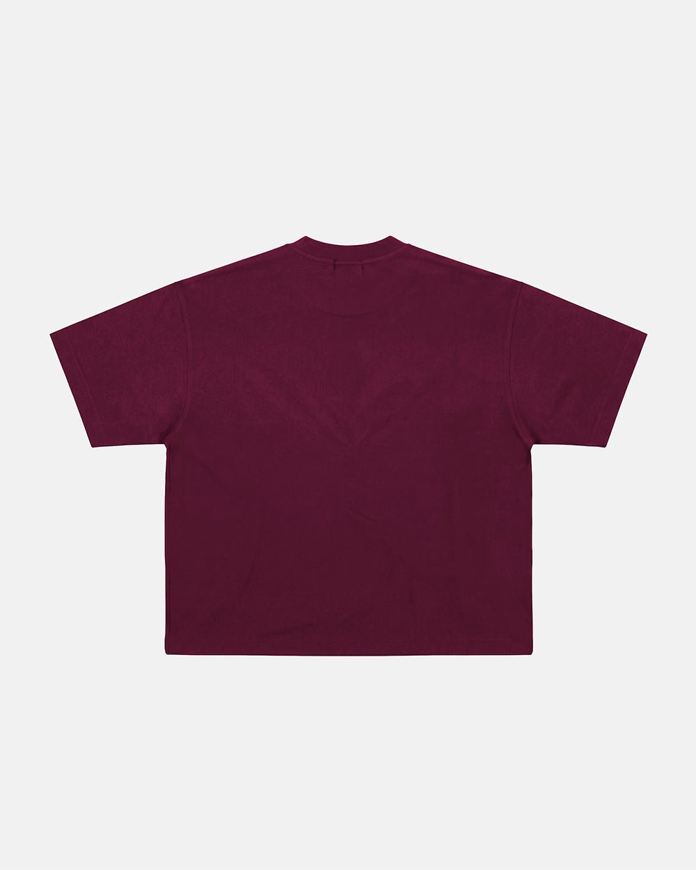MIX MATCH TEE BURGUNDY - Cold Culture