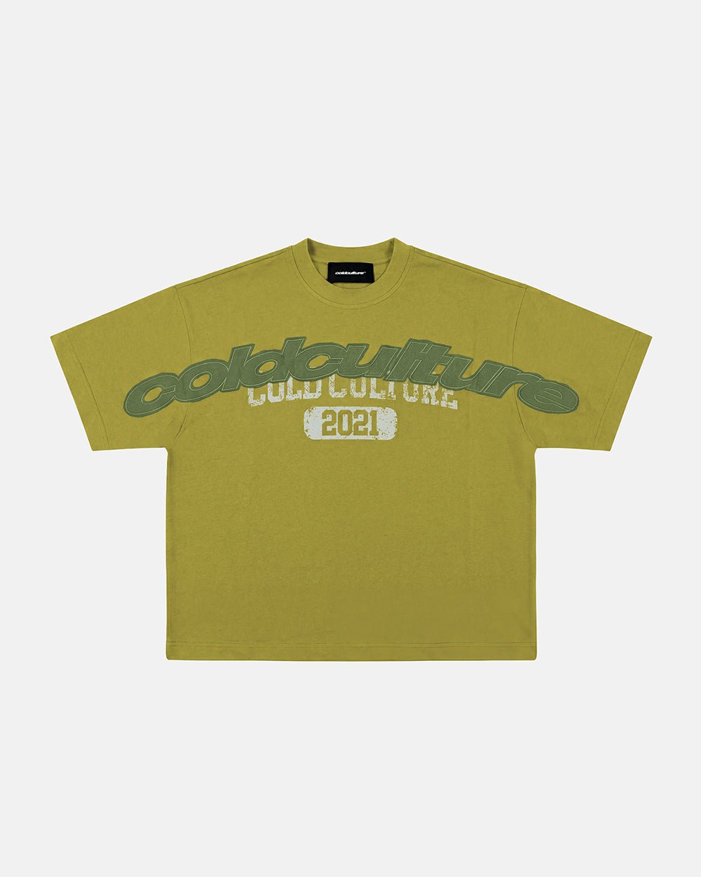 MIX MATCH TEE GREEN - Cold Culture