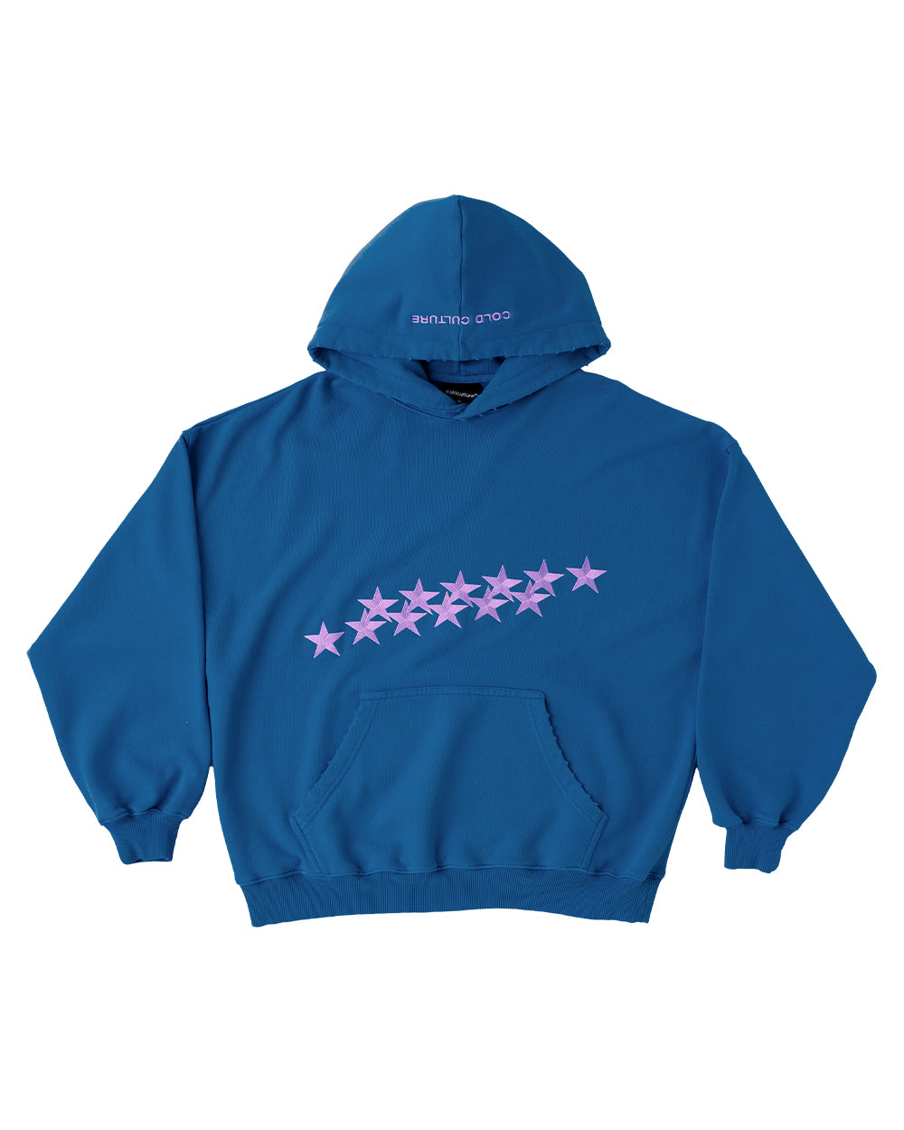 STARS HOODIE INTENSE BLUE