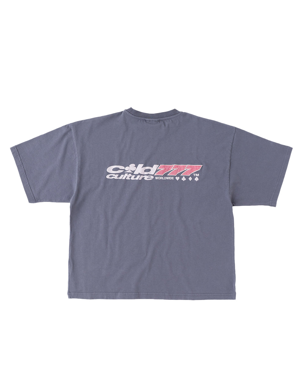 THREE SEVENS TEE DARK BLUE