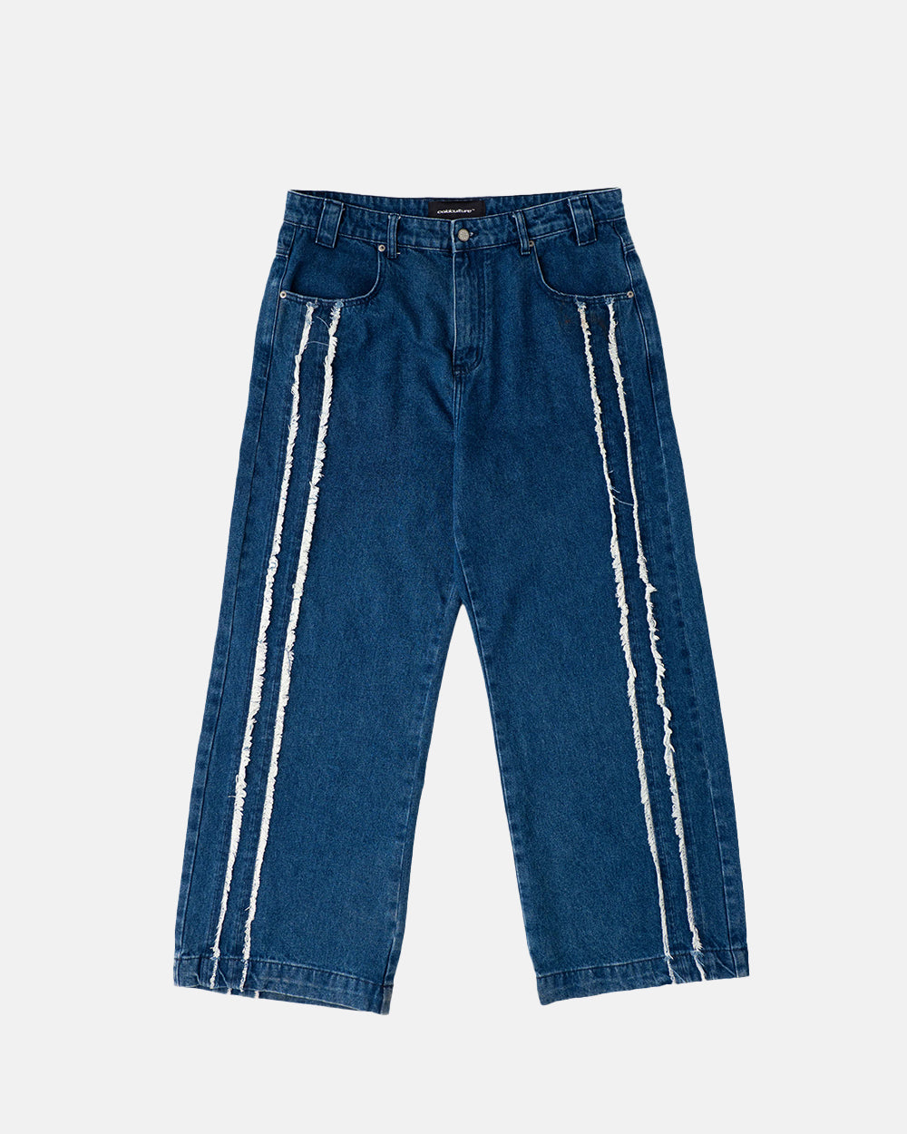 FRAYED LINE V1 PANTS MIDNIGHT BLUE DENIM