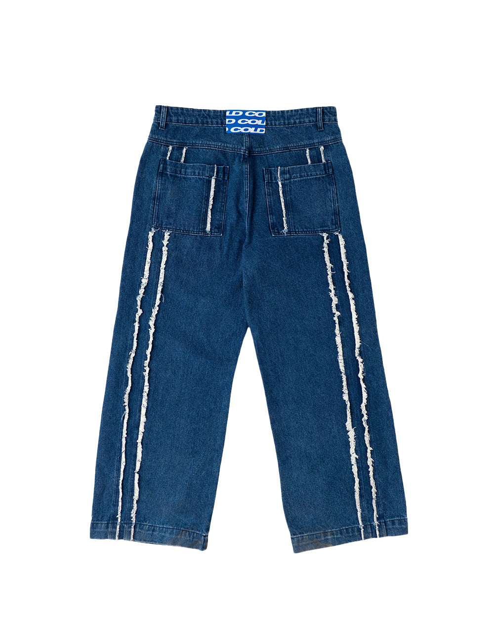 FRAYED LINE V1 PANTS MIDNIGHT BLUE DENIM