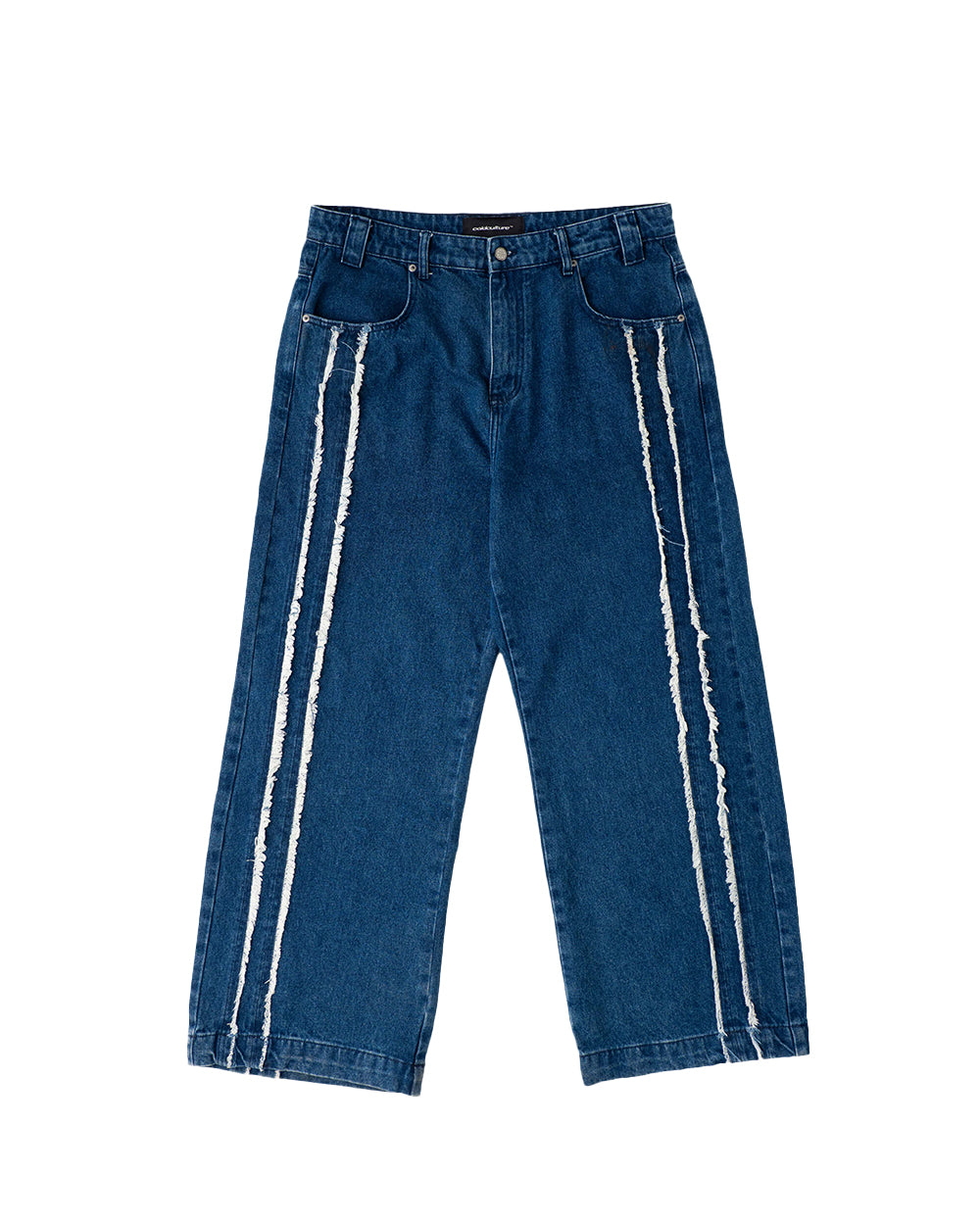 FRAYED LINE V1 PANTS MIDNIGHT BLUE DENIM