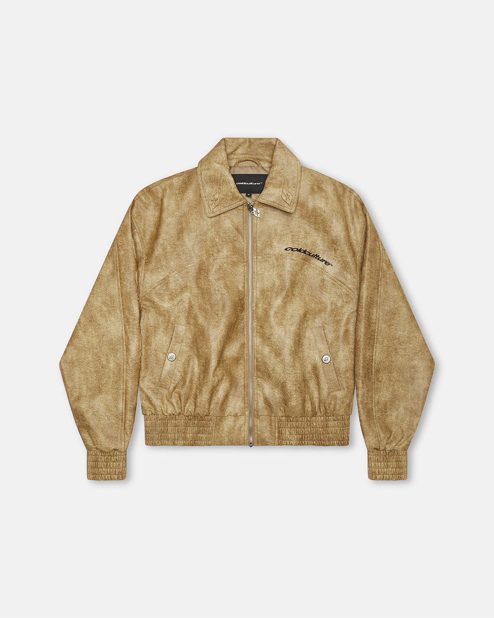 RACING LEATHER JACKET CREAM