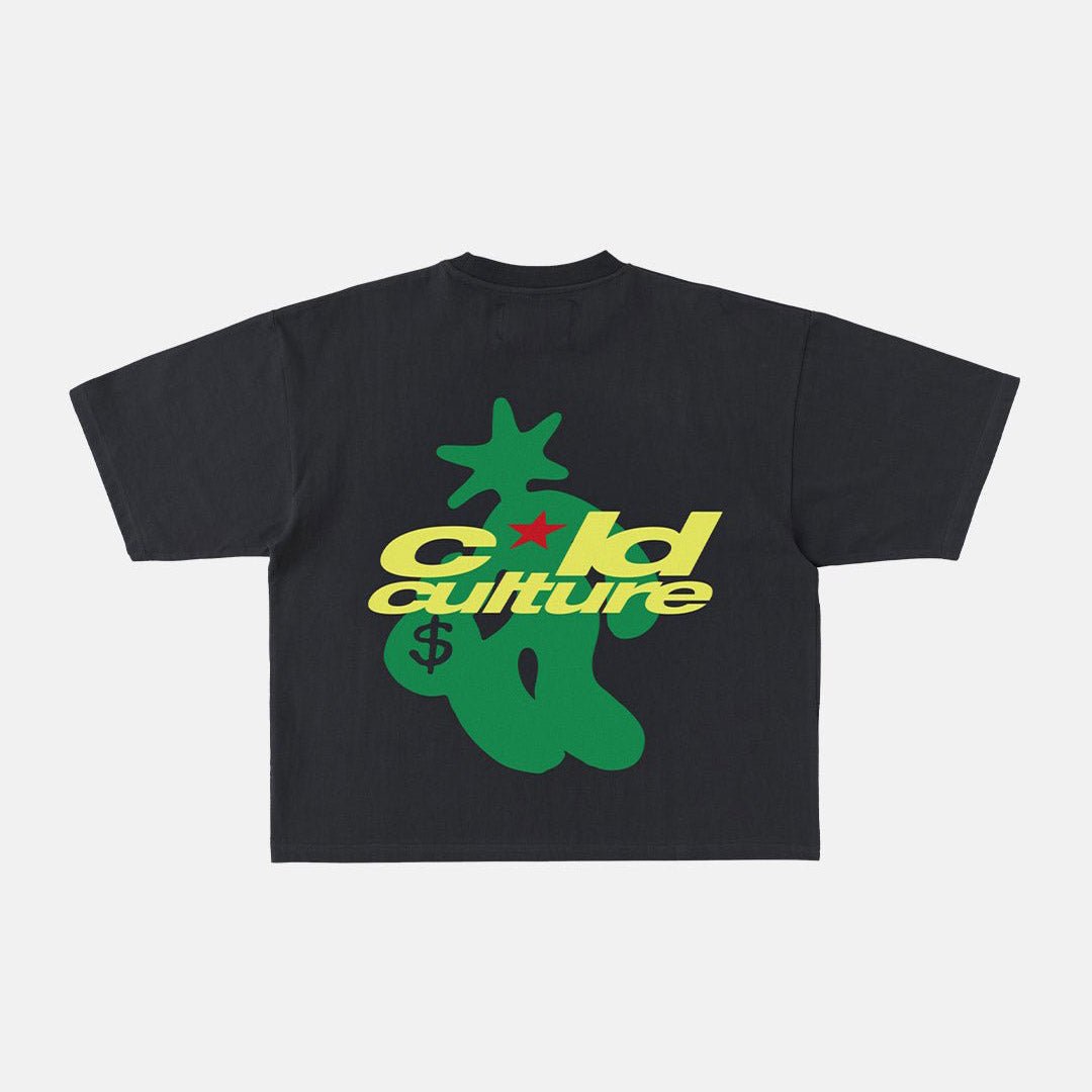 MONEY THIEF TEE NIGHT GREEN - Cold Culture