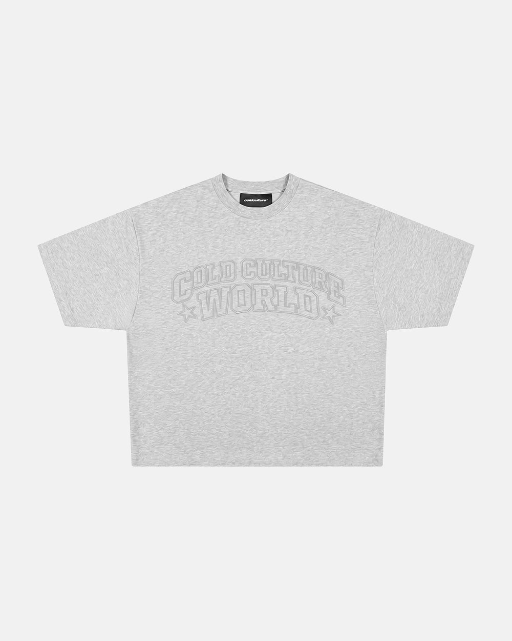 MONTANA TEE HEATHER GREY - Cold Culture