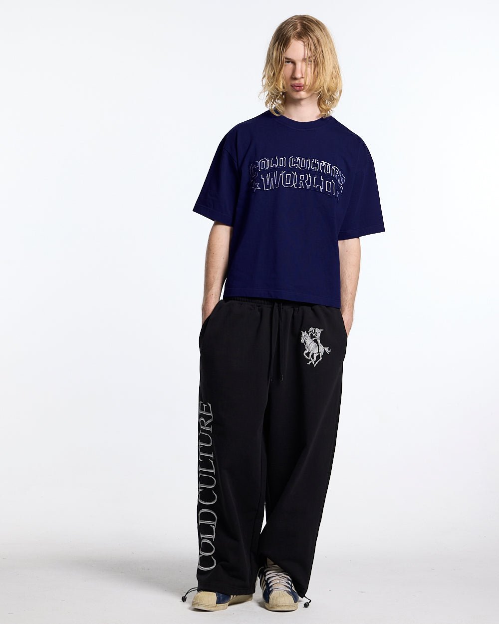 MONTANA TEE NAVY - Cold Culture