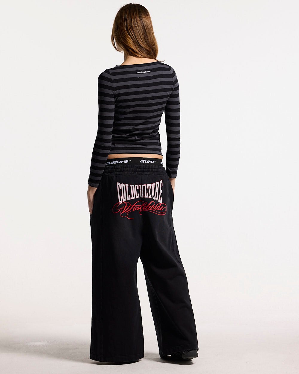 MOONLINE LONGSLEEVE TOP GREY - Cold Culture