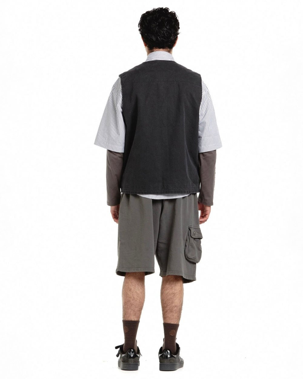 MULTI - POCKET VEST BLACK - COLD CULTURE