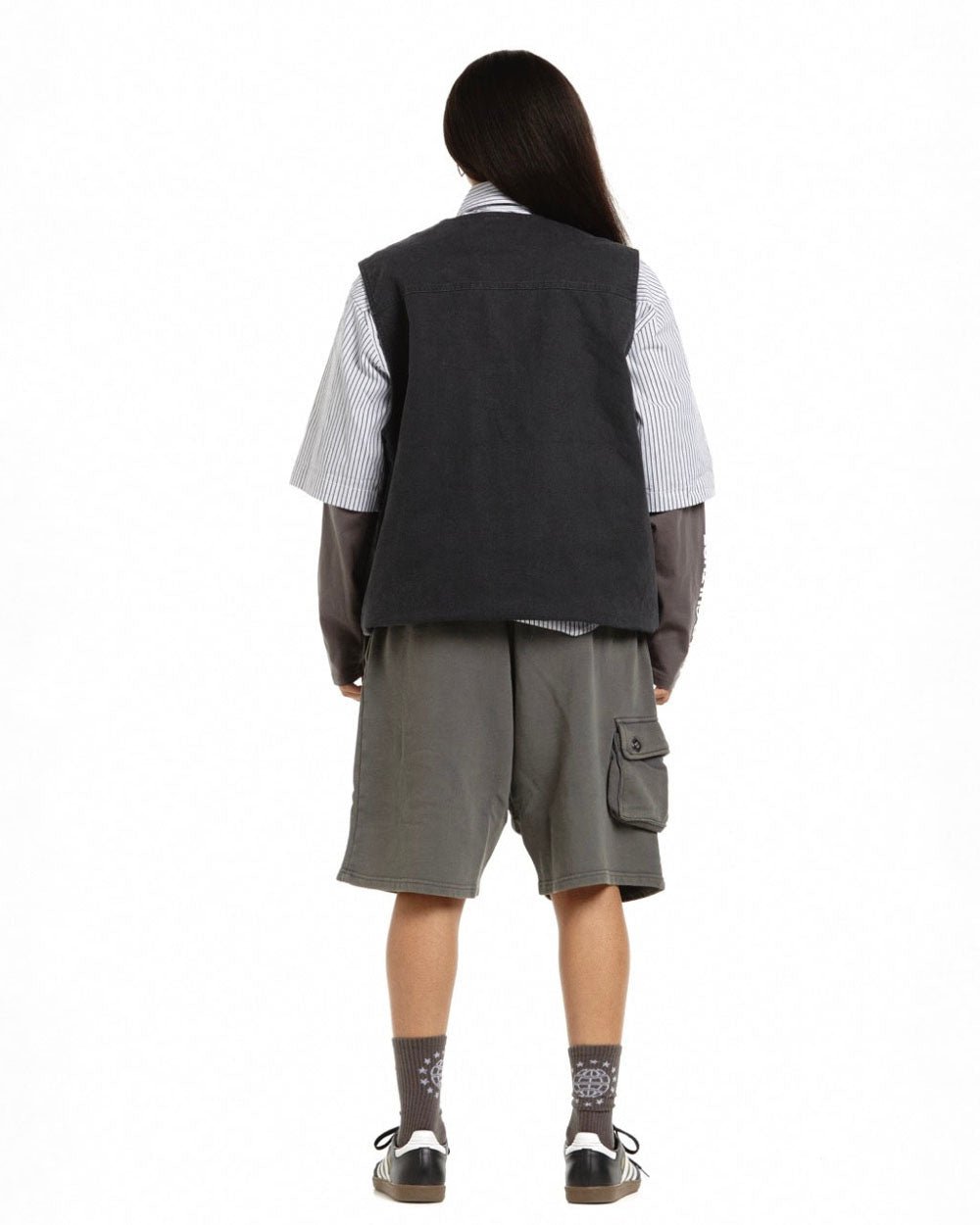 MULTI - POCKET VEST BLACK - COLD CULTURE