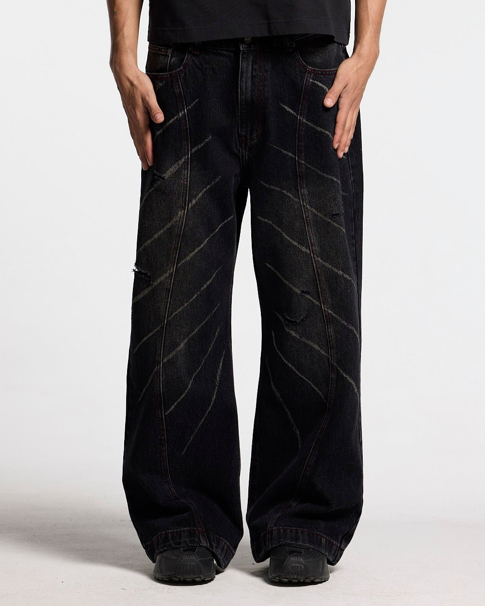MUSIC RHYTHM V3 PANTS BLACK - Cold Culture