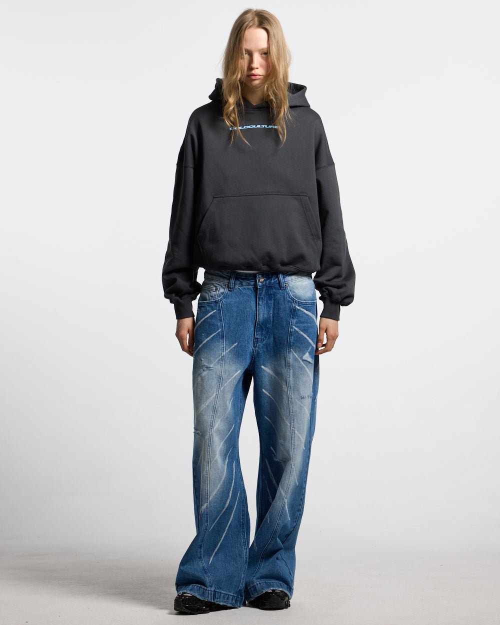 MUSIC RHYTHM V3 PANTS LIGHT BLUE - Cold Culture #woman