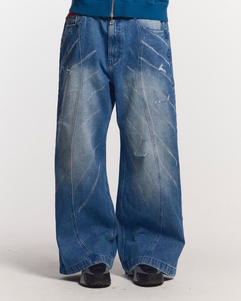 MUSIC RHYTHM V3 PANTS LIGHT BLUE - COLD CULTURE
