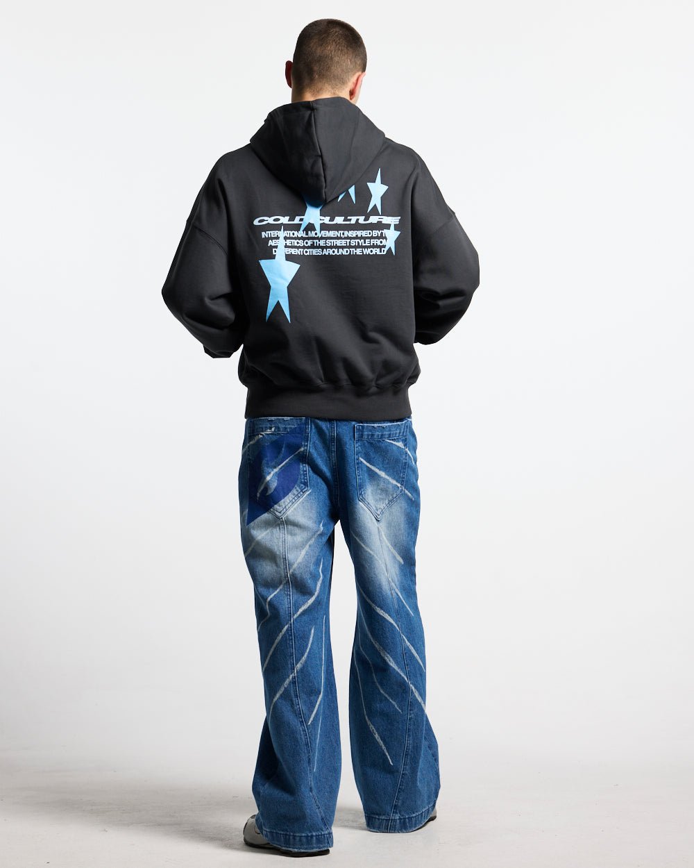 MUSIC RHYTHM V3 PANTS LIGHT BLUE - Cold Culture #man